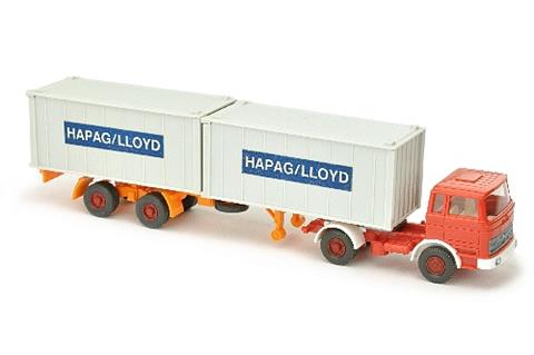 Hapag-Lloyd/2DD - MB 1620, orangerot