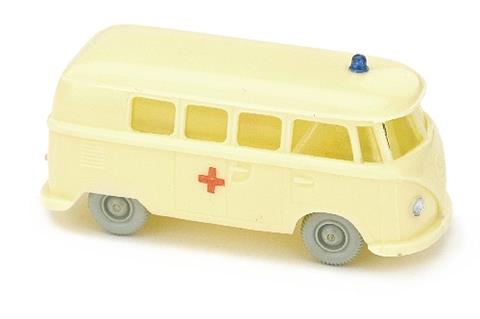 VW T1 Bus Rotkreuz, gelbelfenbein (Druck)