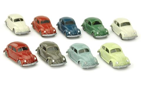 Konvolut 9 VW Käfer (Typ 5) der 60er Jahre