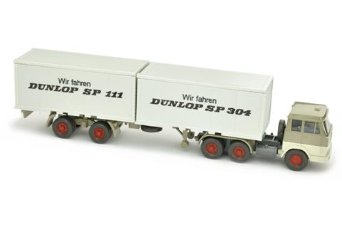 Dunlop/1 - Container-Sattelzug Hanomag-Henschel
