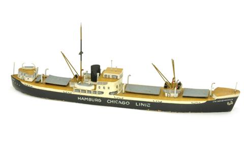 Frachtschiff MS Desdemona (Holzmodell, 1:500)