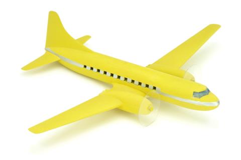 Flugzeug Convair 340, gelb lackiert