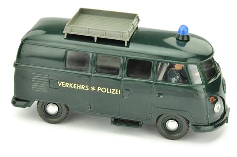 VW Polizeiwagen (Typ 2), schwarzgrün (2.Wahl)