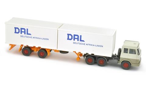 DAL - Container-Sattelzug Hanomag-Henschel