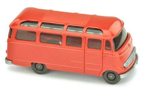 MB L 319 Bus, rot/silbern