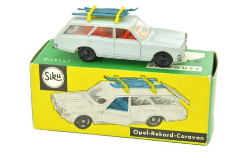 SIKU - (V 272) Opel Caravan mit Skiern (im Ork)