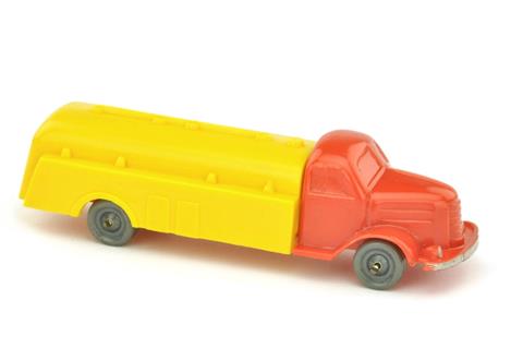 Tankwagen Dodge, orangerot/gelb