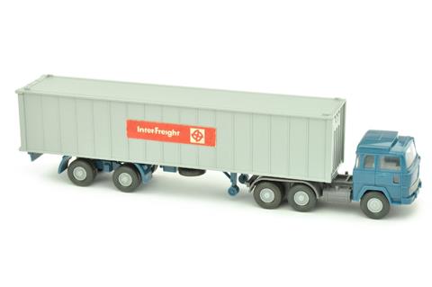 Inter Freight/1B - 40ft-Cont.-Sattelzug Magirus 235