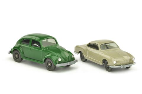 Konvolut 2 VW-PKW der 60er Jahre