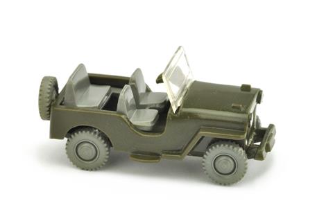 Jeep (Typ 4), olivgrün (Sitze betongrau)