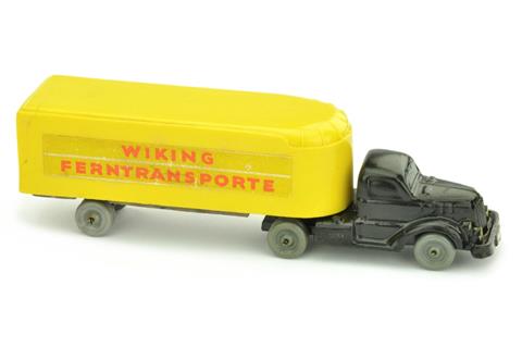 Sattelzug White (Typ 1) Ferntransporte, gelb