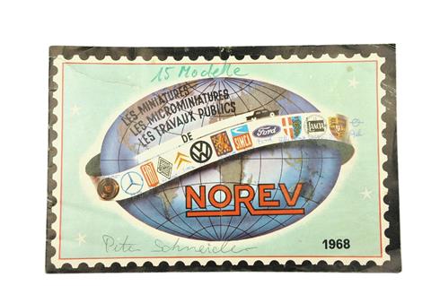 Norev - Preisliste 1968