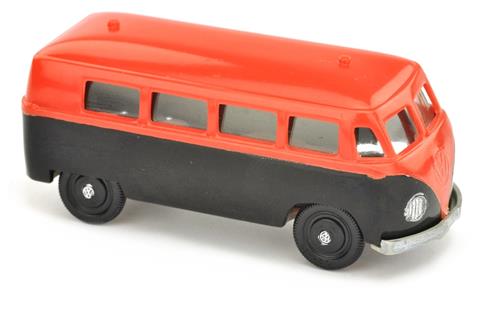 SIKU - (V 16) VW Bus, orangerot/schwarz