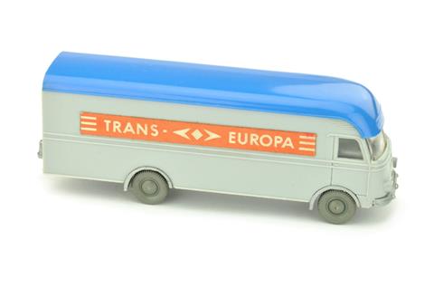 Möbelwagen MB 312 Trans Europa, silbergrau