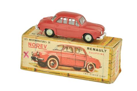 Norev - (508) Renault Dauphine, braunrot (im Ork)