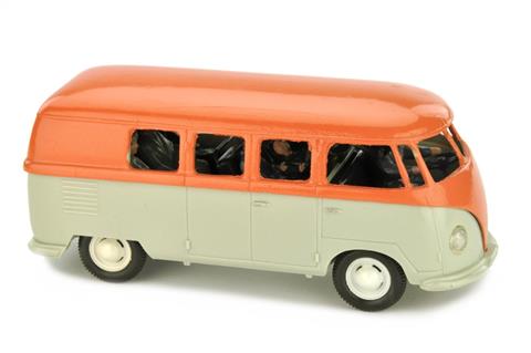 VW Bus (Typ 2), orange lackiert/perlweiß