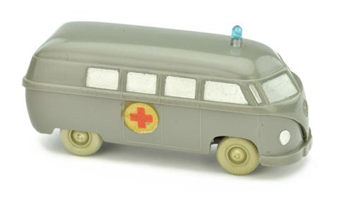 VW Krankenwagen (Typ 4), betongrau (gesilbert)