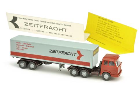 Schröter/2 - Koffer-Sattelzug Hanomag-Henschel