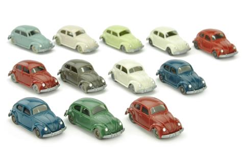 Konvolut 12 VW Käfer (Typ 5) der 1960er Jahre