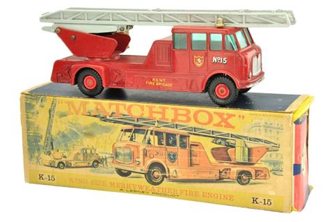 Matchbox - (K-15) Merryweather Fire Engine (im Ork)
