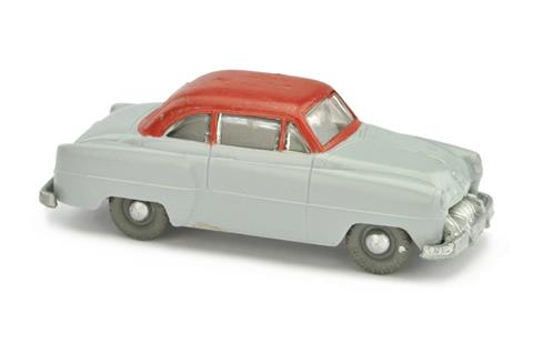 SIKU - (V 7) Opel Rekord (1953), silbergrau/rot