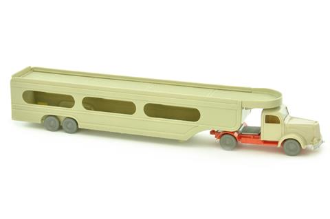 PKW-Transporter MB 5000, h'gelbgrau/orangerot