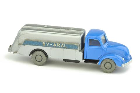 Aral-Tankwagen Magirus, himmelblau/schwarz