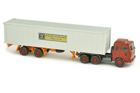 Wiking/2B - Container-Sattelzug Magirus 235