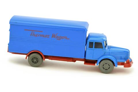Thermos-Wagen Krupp-Titan, himmelblau/rot