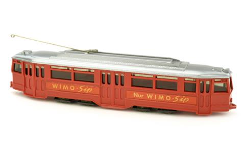 Straßenbahn-Triebwagen Wimo-Sip, rot