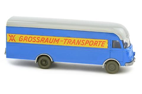 MB 312 Großraum-Transporte, himmelblau