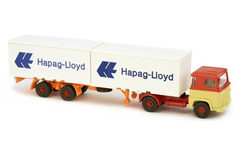 Hapag-Lloyd/11 - Scania 111, rot/hellbeige