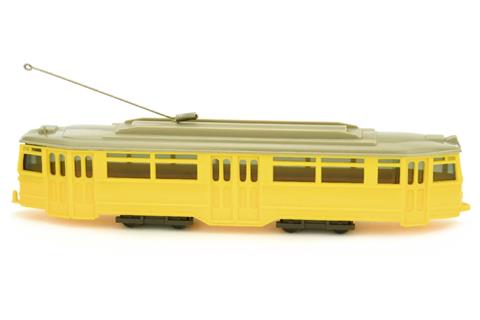 Stuttgarter Straßenbahn - Triebwagen, gelb