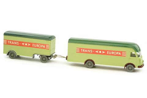 Möbelzug MB 312 Trans Europa, lindgrün