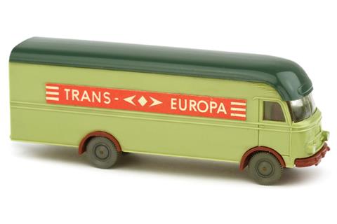 Möbelwagen MB 312 Trans Europa, lindgrün