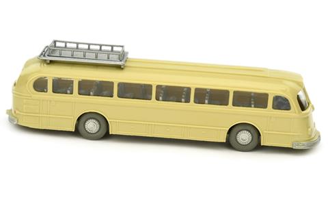 Omnibus Mercedes O 6600, hellgelbgrau