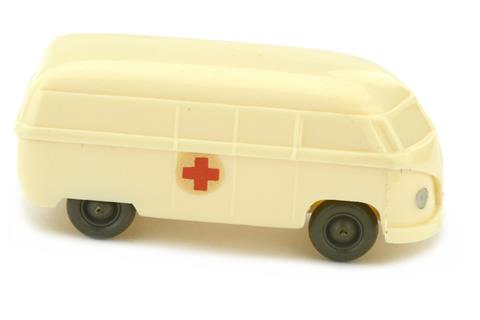 Krankenwagen VW Bus (Typ 4), cremeweiß