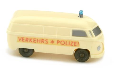 Polizeiwagen VW Kasten, cremeweiß