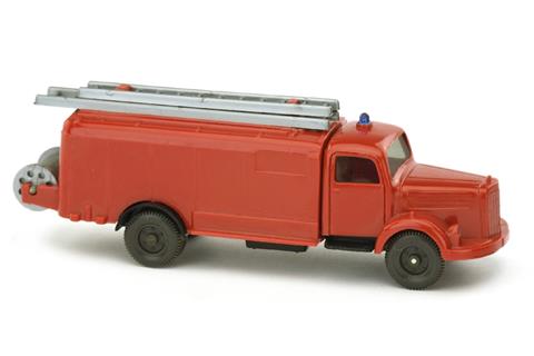 Spritzenwagen MB 3500, rot/schwarz (ein Blaulicht)