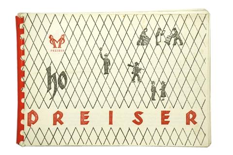 Preiser - Katalog 1956