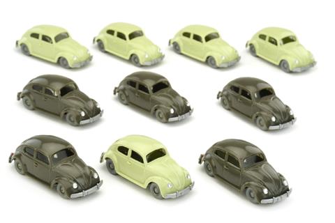 Konvolut 10 VW Käfer (Typ 5)
