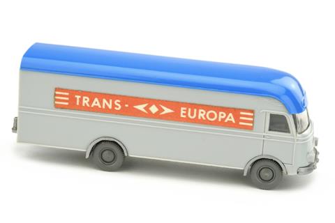 Möbelwagen MB 312 Trans Europa, silbergrau
