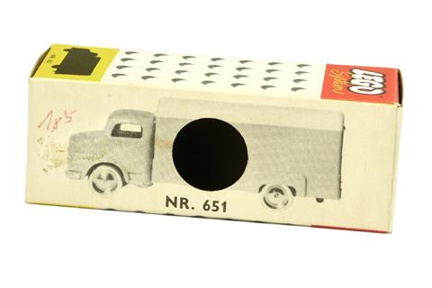 Lego - Leerkarton für (651) Koffer-LKW MB 1413