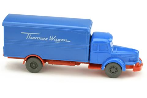 Thermos-Wagen Krupp-Titan, himmelblau/orangerot