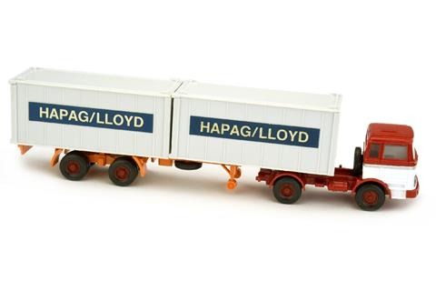 Hapag-Lloyd/2EP - MB 1620, rot/weiß