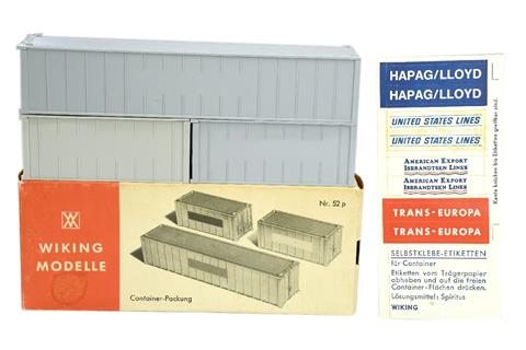 Container-Packung (Typ 2)