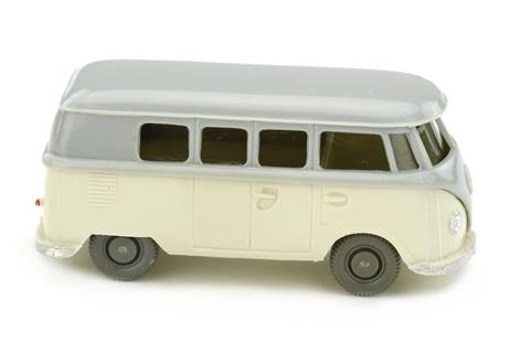 VW T1 Bus (alt), silbergrau/perlweiß