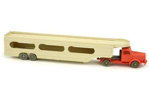 PKW-Transporter MB 5000, orangerot/hellgelbgrau