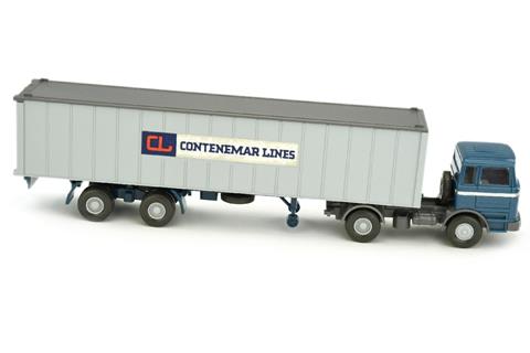 Container-LKW MB 1620 CL Contenemar Lines