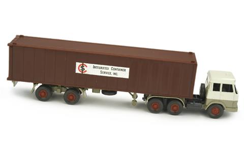 ICS/H - 40ft-Container schwarzrot